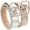 thumbnail image 1 of 2 cinturones de mujer con purpurina, de cuero, decorativos para vaqueros., 1 of 8