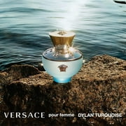 Versace Dylan Turquoise Eau DeToilette Mini Splash Womens Perfume 0.17 oz/5ml