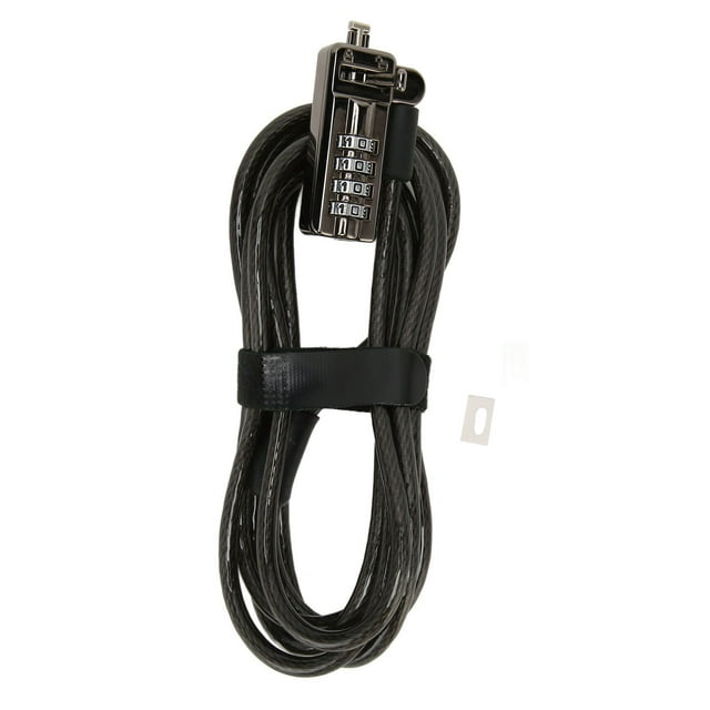 Laptop Cable Lock Theft Deterrent Keyless Lock Laptop Lock Security Cable with 4 Digit Password Protections for Lenovo Black