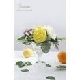 thumbnail image 3 of Flores artificiales Floroom, 50 unidades, rosas de espuma blanca realistas, 3 of 7