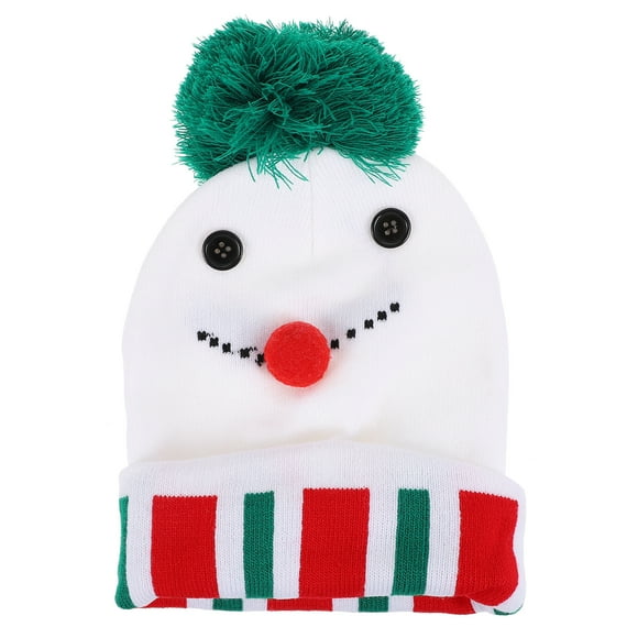 1 Pce Chapeau Tricoté pour Enfants Chapeau Chaud de Noël Chapeau d'Hiver pour Enfants