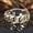 Gold and silver, variant on Copper Plated Two-Tone Chain Ring Men'S European And American Fashion Punk Jewelry