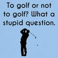 thumbnail image 3 of CafePress - To Golf Or Not To Golf T Shirt - Men's Classic Graphic T-Shirt, 3 of 4