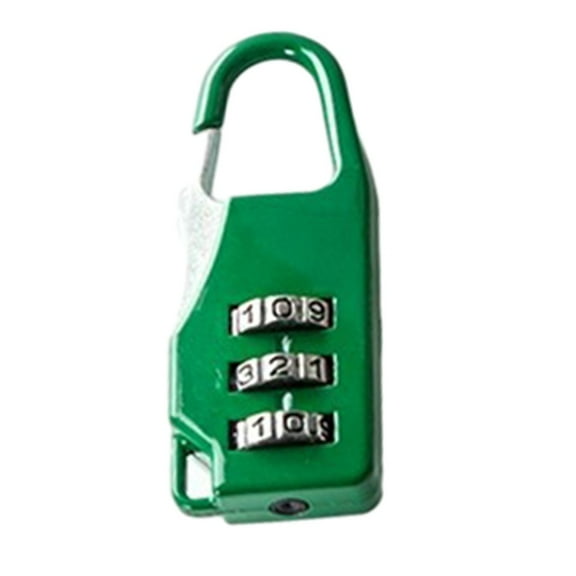 Anti-Theft Mini 3 Digit Combination Password Padlock Outdoor Travel Luggage