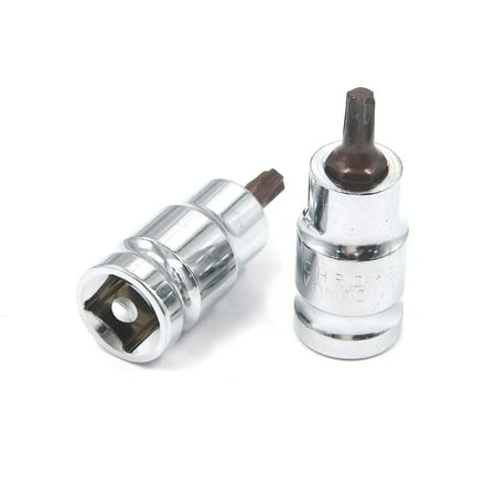 

Hold Tools Antrader 2 Pcs Vehicle T35 Torx Head Screwdriver 1/2 Square Drive Socket Kit