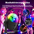 thumbnail image 4 of Labymos Bola de discoteca, luces de discoteca, 4 of 7