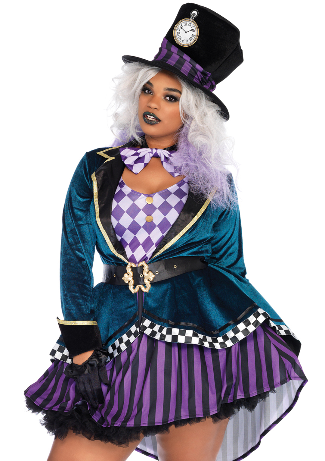 Leg Avenue Delightful Hatter Women s Halloween Fancy Dress Costume For Leg Avenue Delightful Hatter Women s Halloween Fancy Dress Costume For
