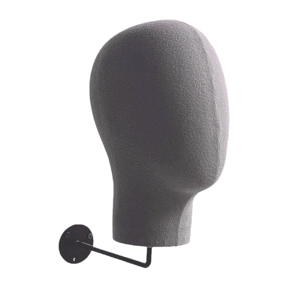Gazechimp Manikin Head Storage Hanger Display Model Head ,Hat Rack, Holder for