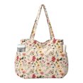 thumbnail image 7 of Women Corduroy Tote Bag Large Capacity Multi‑Pocket Shoulder Tote Bag for Work School Daily Use, 7 of 7