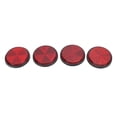 thumbnail image 3 of Reflectores Circulares de Bicicleta, Instalacia Fácil 4 Piezas de Advertencia de Seguridad Reflector Rojo M6X1.0 Para Scooter para remolques, 3 of 7