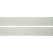 MSI Sande Grey Bullnose 3 in. x 18 in. Polished Porcelain Wall Tile (15 in. ft./Case)