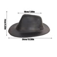 thumbnail image 3 of Michael Black Hat Popcorn Bucket, Collectible For Movie Nights, Snacks Container Collectible Gift for MJ Fans and Collector, 85oz, 3 of 8