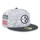 thumbnail image 1 of New Era Gorra Pittsburgh Steelers Salute To Service 59fifty, 1 of 7
