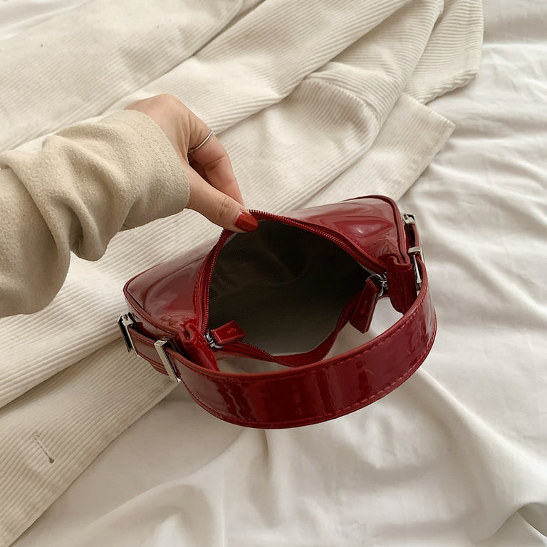 Women's Crescent Shoulder Bags Retro Y2k 90s Hobo Handbags