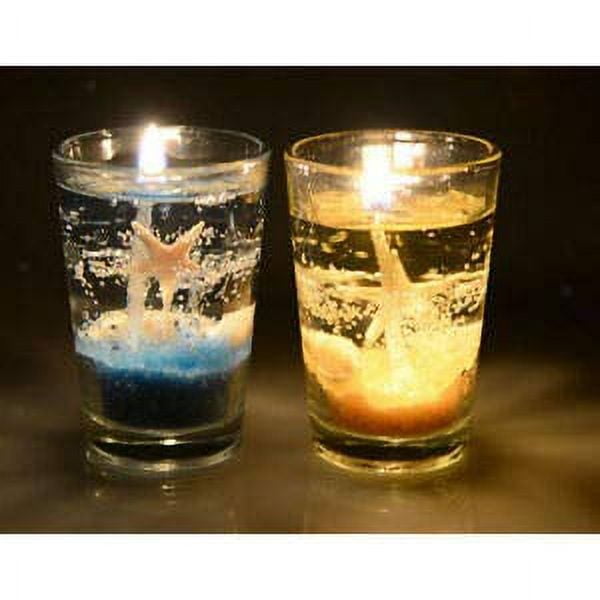 Science Gone Fun Clear Gel Candle Making Kit: 2 DIY Sets for Thoughtful Friend and Gift-giving
