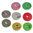 thumbnail image 3 of BTOER 2Pcs 80mm Sponge Diamond Polishing Pad For for Marble Artificial Stone 3 Inch, 3 of 8