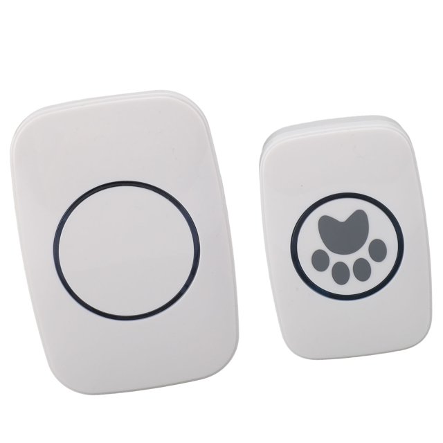 Sonnette pour Chien pour Porte d'Apprentissage de la Propreté, Sonnette Intelligente pour Chien, Sonnette Portable Sans Fil à Détection Intelligente, Dispositif de Communication pour Chiot et Chat