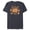 Navy Heather, variant on Winnie the Pooh Eeyore Gingerbread A Christmas Tail - Short Sleeve Blended T-Shirt for Adults - Customized-Black