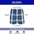 thumbnail image 2 of Gildan Men's Underwear Boxers, Multipack, Navy/Red Assorted (5-pack), Large, 2 of 6