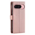 thumbnail image 4 of Wallet Case for Google Pixel 10 / Pixel 10 Pro 6.3-inch, Litchi Leather Flip Zipper Purse Cover with Card Holder, Detachable Wristlet, Kickstand Shockproof Protective Phone Case,Rose gold, 4 of 9