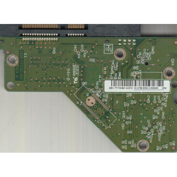WD1003FBYX-708DB0, 2061-771702-B01 AHD12, WD SATA 3.5 PCB
