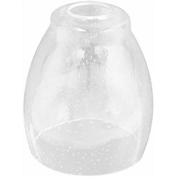 Clear Seeded Glass Shade, Modern Light Fixture Replacement Globe or Cover with 1-5/8-Inch Fitter for Chandelier Wall Sconce Pendant Light, G0022$$Tools & Hardware Other
