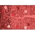 thumbnail image 1 of Ahgly Company Machine Washable Indoor Rectangle Abstract Red Modern Area Rugs, 5' x 7', 1 of 4