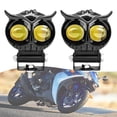 thumbnail image 4 of BTOER Dual Color Motorcycle Headlight Spotlights Motorbike Fog Lamp Running Lights, 4 of 8