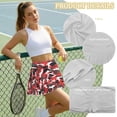 thumbnail image 6 of KUIFORTIRed Camouflage Women Tennis Golf Skirt with Pockets Casual Pleated High Waisted Athletic Skorts Skirts Breathable Golf Clothes Athletic Outfits for Women's Workout Running, 6 of 7