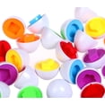 thumbnail image 6 of Snag-It Educational Matching Shape and Color Eggs Game, 12 Piece Shape Sorting Toy, 6 of 7
