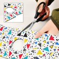 thumbnail image 6 of Yayeee Faucet Mat for Kitchen Sink 14.7" Diatomite Long Splash Guard Pad, Colorful Triangles, 6 of 7