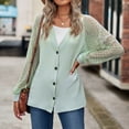 thumbnail image 5 of Vedolay Sweaters for Women Thick Sweaters Long Sleeve Coat Loose Women Outerwear 2023 Green,M, 5 of 5