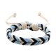 thumbnail image 2 of Pulsera tejida a mano, pulsera bohemia, brazalete ajustable con dijes, regalo para hombres y mujeres, para el Día de Valentín, cumpleaños, viajes,, 2 of 8