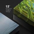 thumbnail image 4 of wall26 Canvas Print Wall Art Zen Stone Stack with White Lily &amp; Bamboo Floral Nature Digital Art Modern Art Rustic Scenic Relax/Calm Colorful for Living Room, Bedroom, Office - 24"x24", 4 of 5