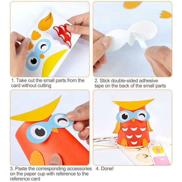 Arts and Crafts for Kids Ages 2-4 3-5, Create Your Own Animal