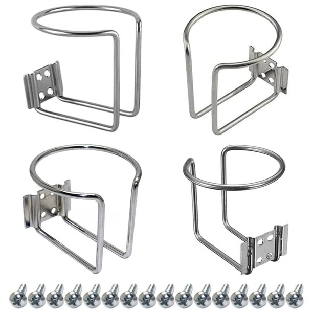 4 Pack Stainless Steel Boat Universal Drinks Holders,Boat Cup Holder