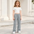 thumbnail image 5 of StSilkitty Cargo Pants for Boys Girls Elastic Waist Straight Leg Sweatpants Athletic Running Hiking Sweat Pants with Pockets, 5 of 8