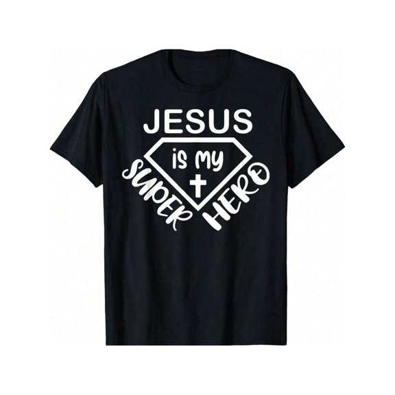 100% Cotton Jesus Is My Super Hero T-Shirt