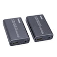 thumbnail image 1 of HD Multimedia Interface Transmitter and Receiver 60m, HD Multimedia Interface Extender Kit 1080p 60Hz Video Extender HD Multimedia Interface over Ethernet Cable, IR Remote Control, 1 of 7