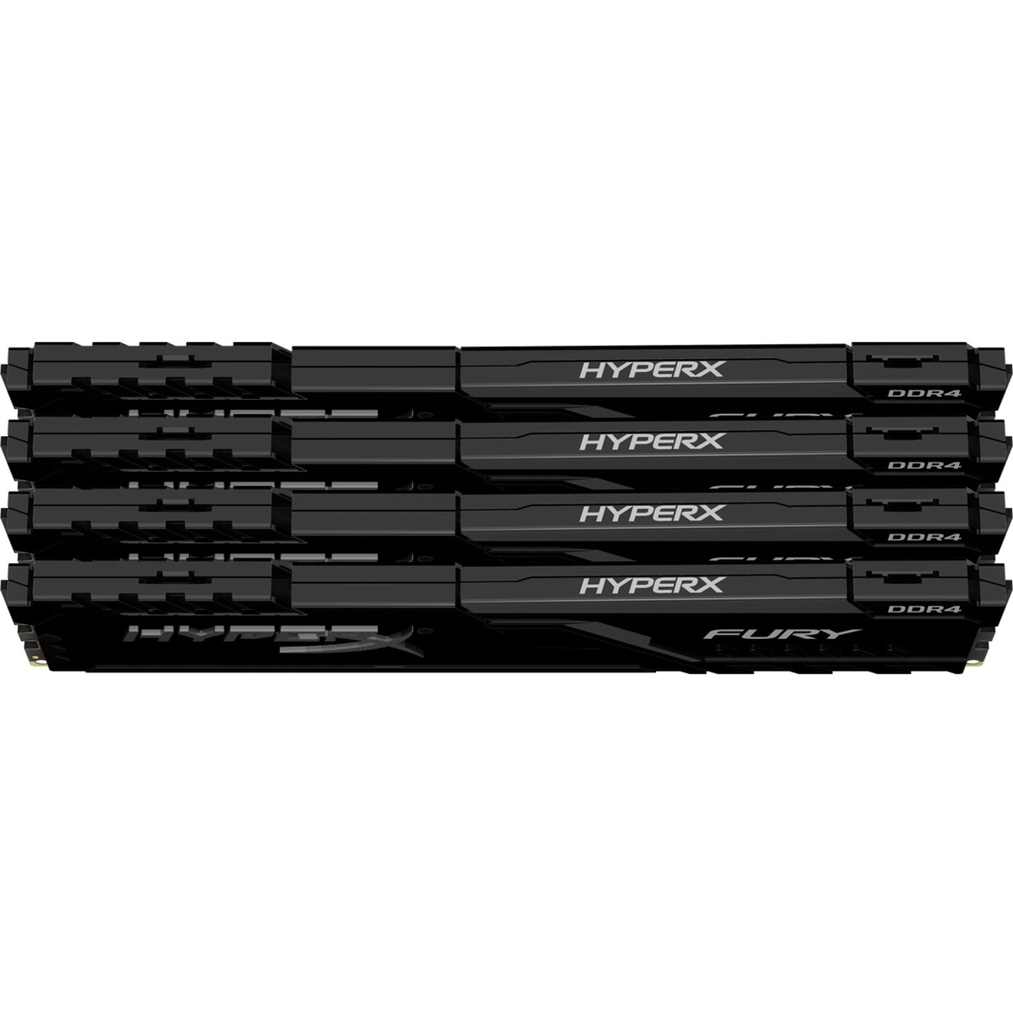 HyperX Fury Black 64GB 2666MHz DDR4 CL16 DIMM (Kit of 4 