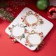 thumbnail image 3 of Pulsera Mujer Navidad Jingle Bell Joyería Navideñas Alce y Copo Charm Pulseras Regalo para Fiesta, 3 of 5