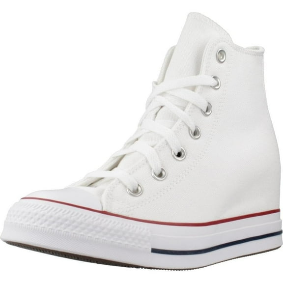 Converse Women's Laced Shoes, White, 10