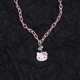 thumbnail image 1 of Sanrio Y2k collar Anime Kawaii Hello Kitty cosas luz lujo ajustable clavícula cadena Y2k accesorios niñas señoras regalo xuanjing unisex, 1 of 2