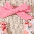 thumbnail image 6 of CAUYDY Toddler Baby Girls 2 Pcs Outfits Girl Spring Summer Clothes Kids Sport T Shirts and Shorts Kid Outfit Sets For 6-24 Months 2t 3t 4t 5t 6t Kid Skorts (Sizes 2-3 Years,H03-Pink), 6 of 6