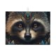 thumbnail image 1 of Balery Tribal Style Raccoon Alfombrilla de Secado para Cocina, 18x24 Pulgadas, Súper Absorbente para Platos y Encimeras, 1 of 7