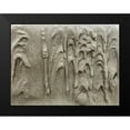 thumbnail image 2 of Grayscale 24x19 Black Modern Framed Museum Art Print Titled - Wet Sand X, 2 of 5