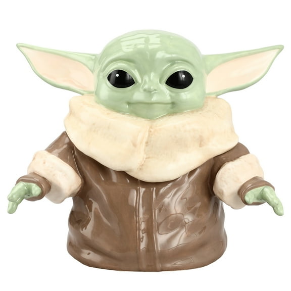 Star Wars the Mandalorian Grogu Custom Ceramic Sculpted Cookie Jar