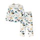 thumbnail image 1 of Fotbe Cute Whale Conjunto de Pijama de Manga Larga para Mujer con Estampado, Ropa de Dormir de 2 Piezas, Conjunto de Casa Suave y Cómodo con Bolsillos-XX-Large, 1 of 7