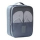 thumbnail image 1 of Qarigey Bolsa de almacenamiento de zapatos, zapatillas de deporte, bolsa con cremallera a prueba de polvo y agujero de malla, organizador de soporte para Envolturas para manijas de equipaje Gris Qarigey AP012004-02, 1 of 6