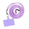 thumbnail image 4 of El cordón cruzado se puede combinar con la cadena de la funda del teléfono móvil, cordón sin orificios, cuerda ajustable para el cuello del teléfono móvil, 4 of 5